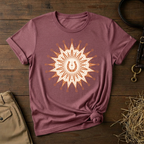 Horseshoe Sun Mandala Tee