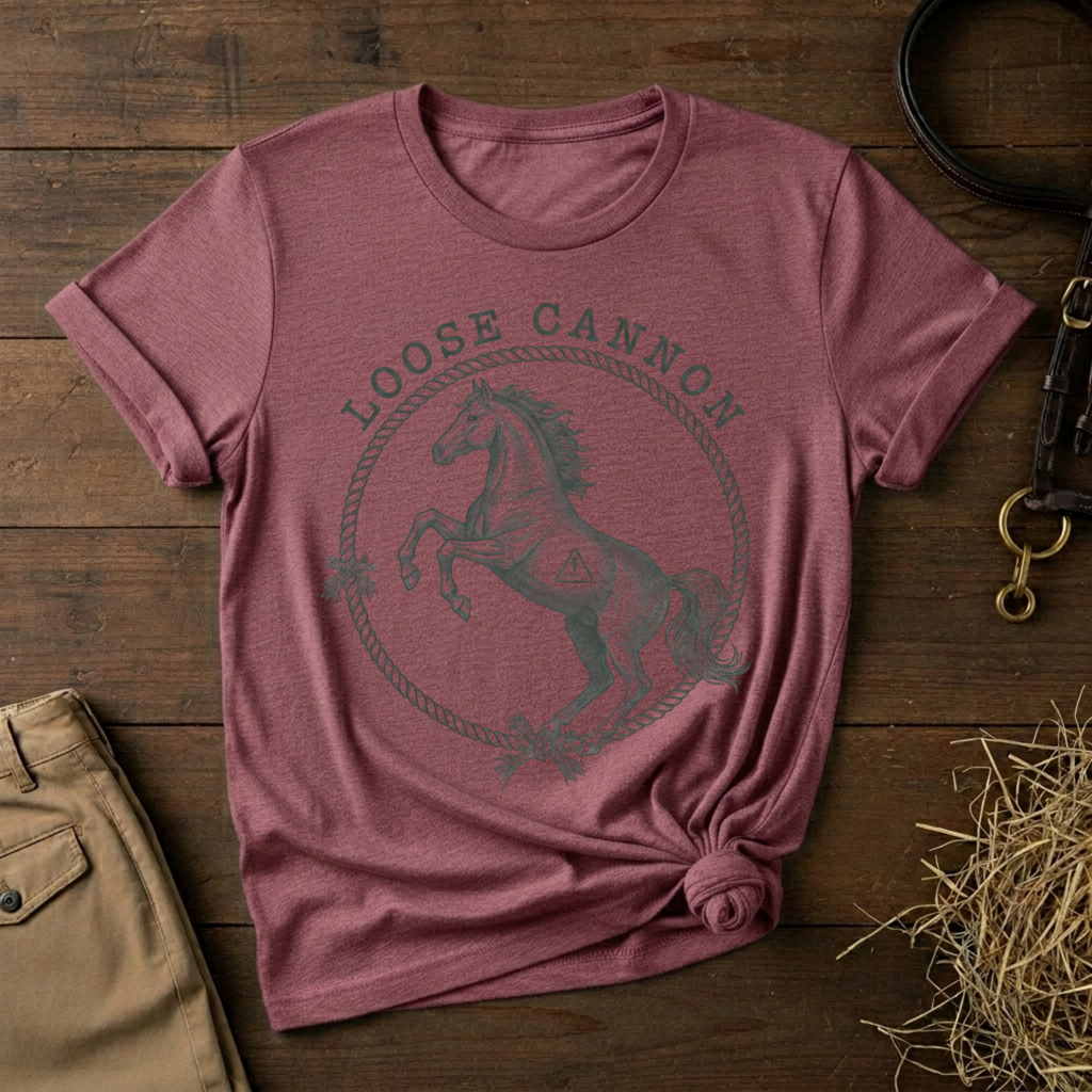 Loose Cannon Horse Graphic Tee
