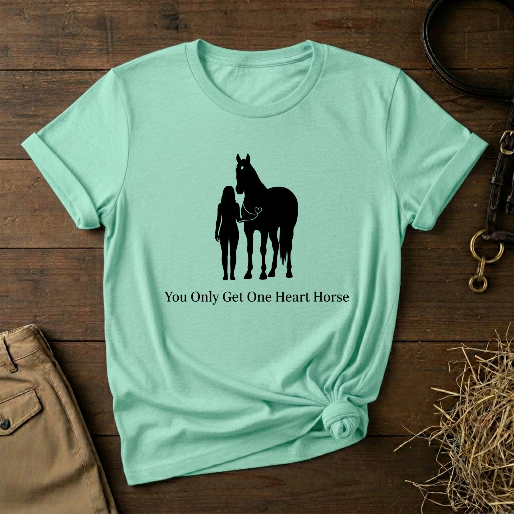 You Only Get One Heart Horse