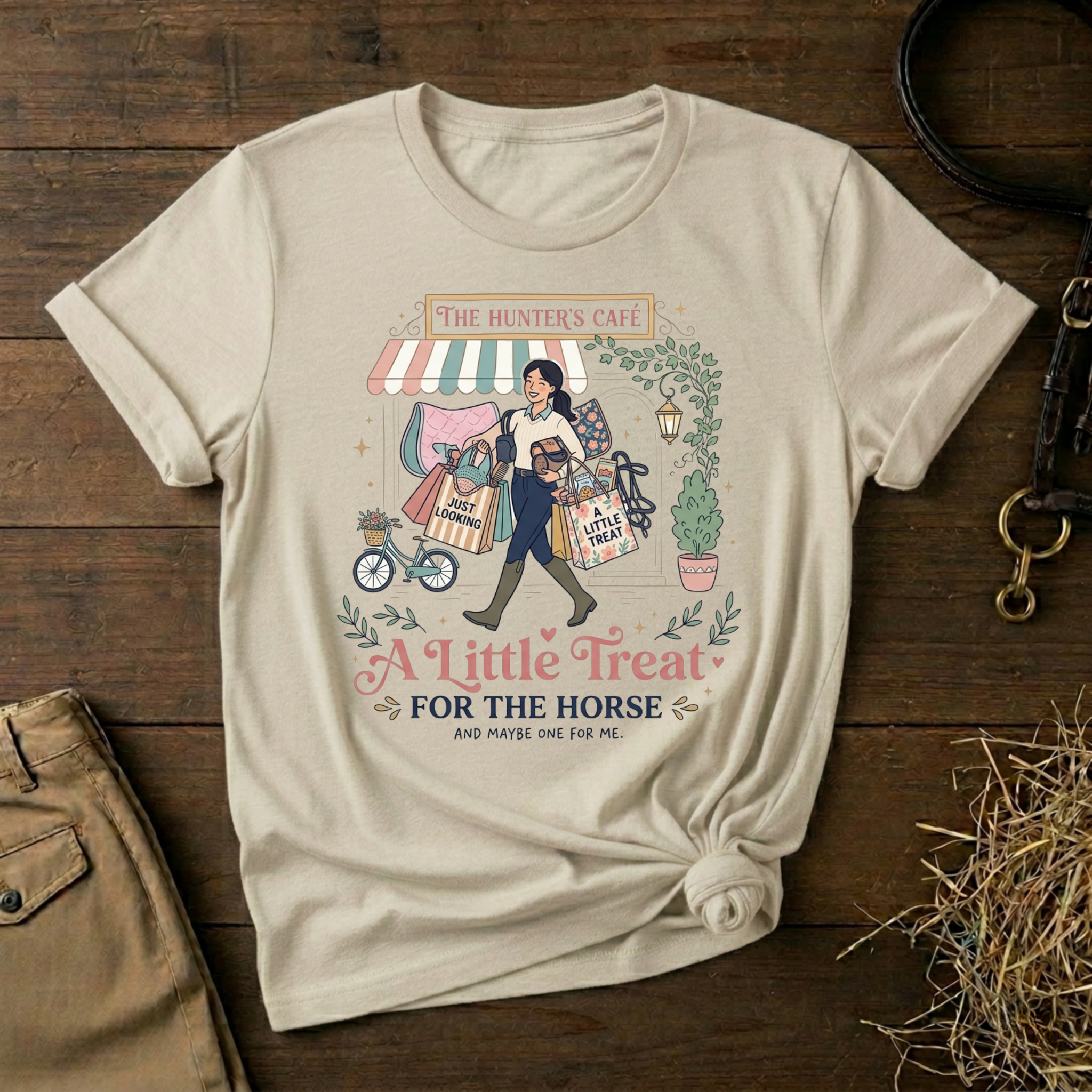 Horse Treats Cafe Tee