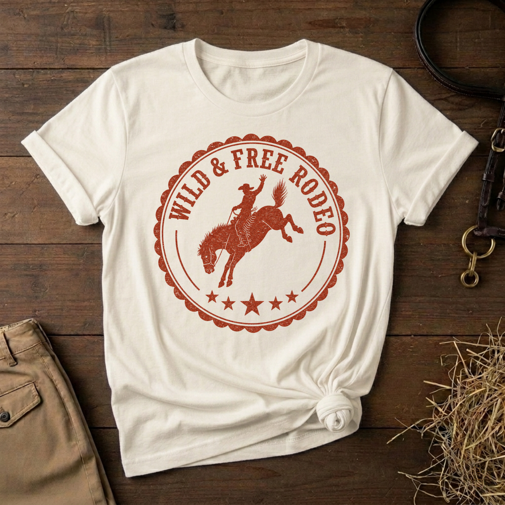 Wild & Free Rodeo Tee