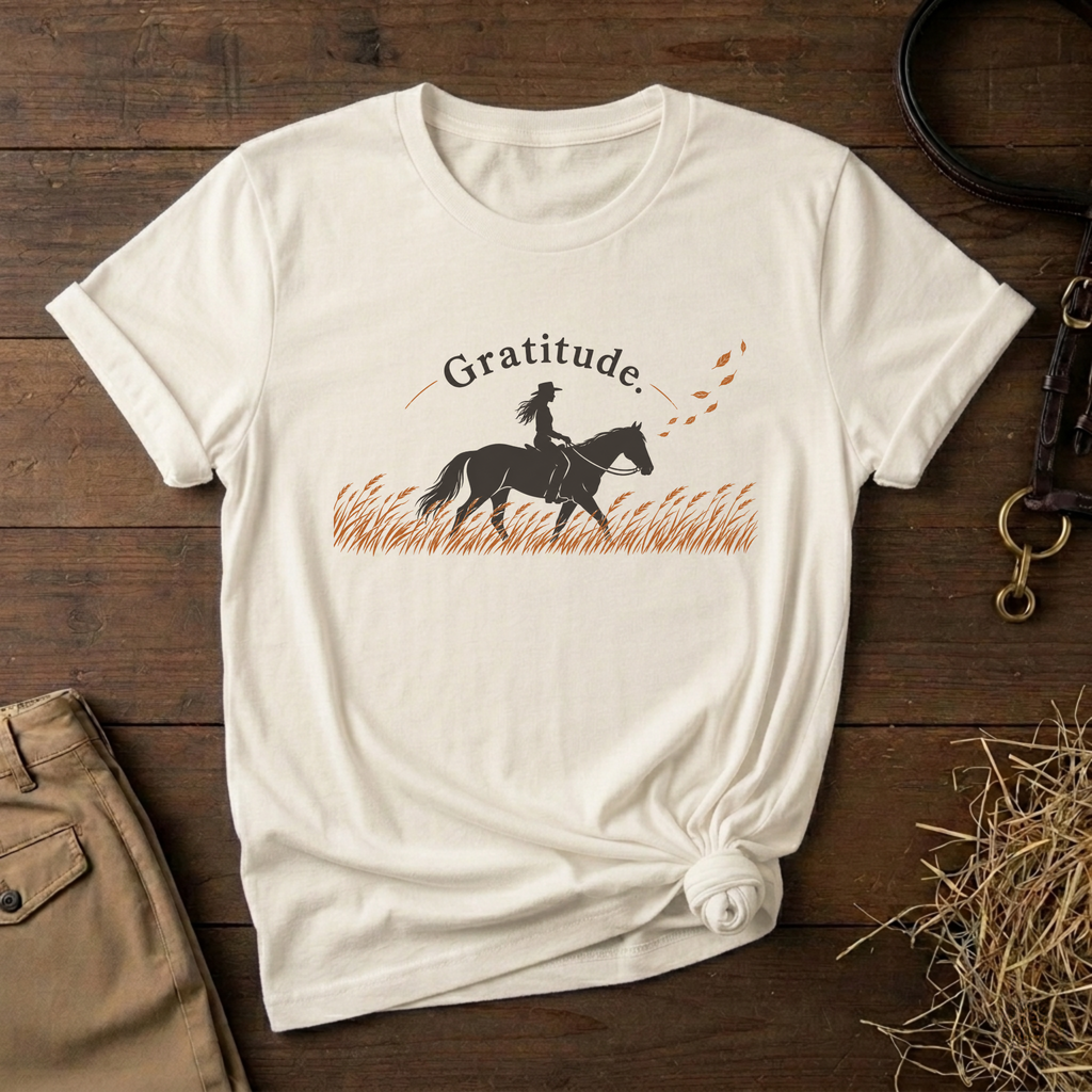 Gratitude Horse Tee