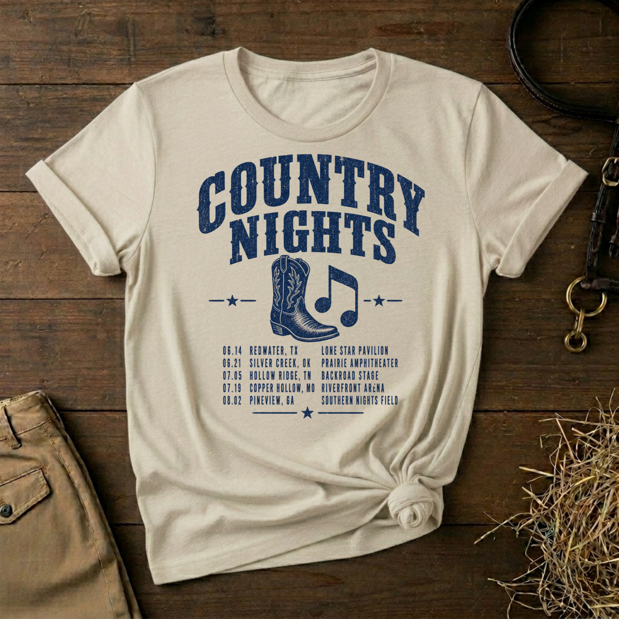 Country Nights Concert T-Shirt