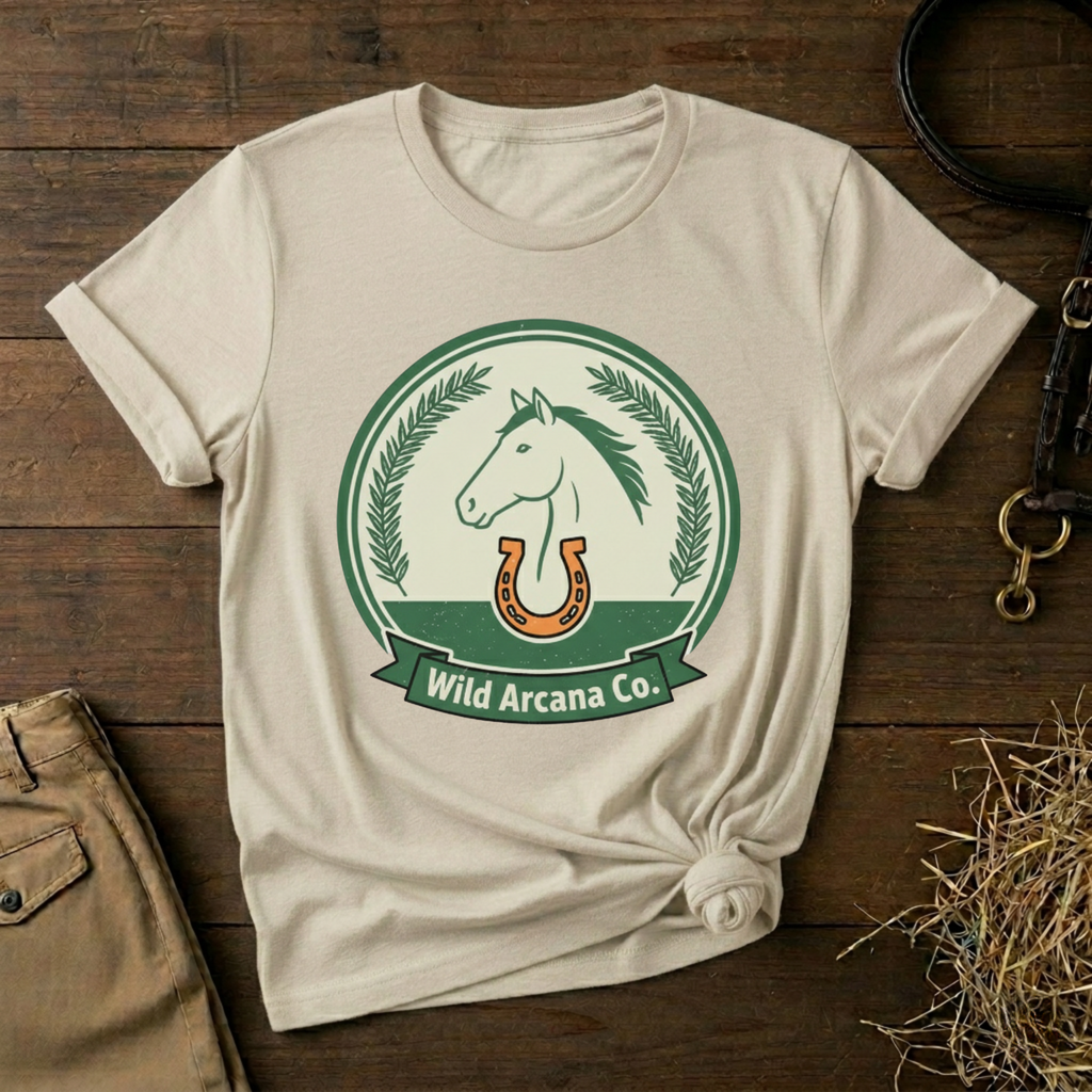 Wild Arcana Co. Rustic Equestrian Tee