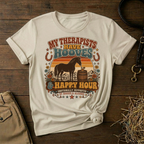 My Therapists Have Hooves & Happy Hour Retro Tee