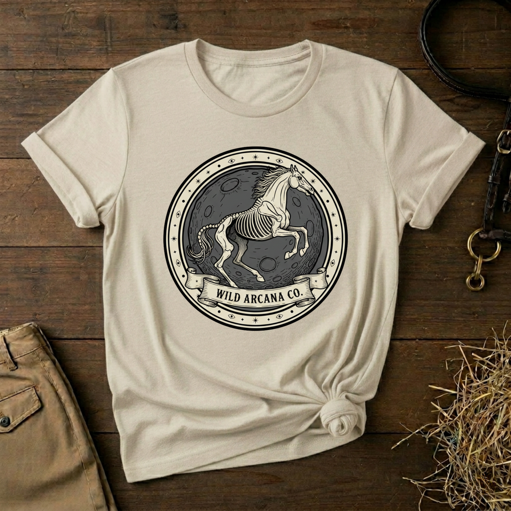 Wild Arcana Co. Retro Moon Graphic T-Shirt