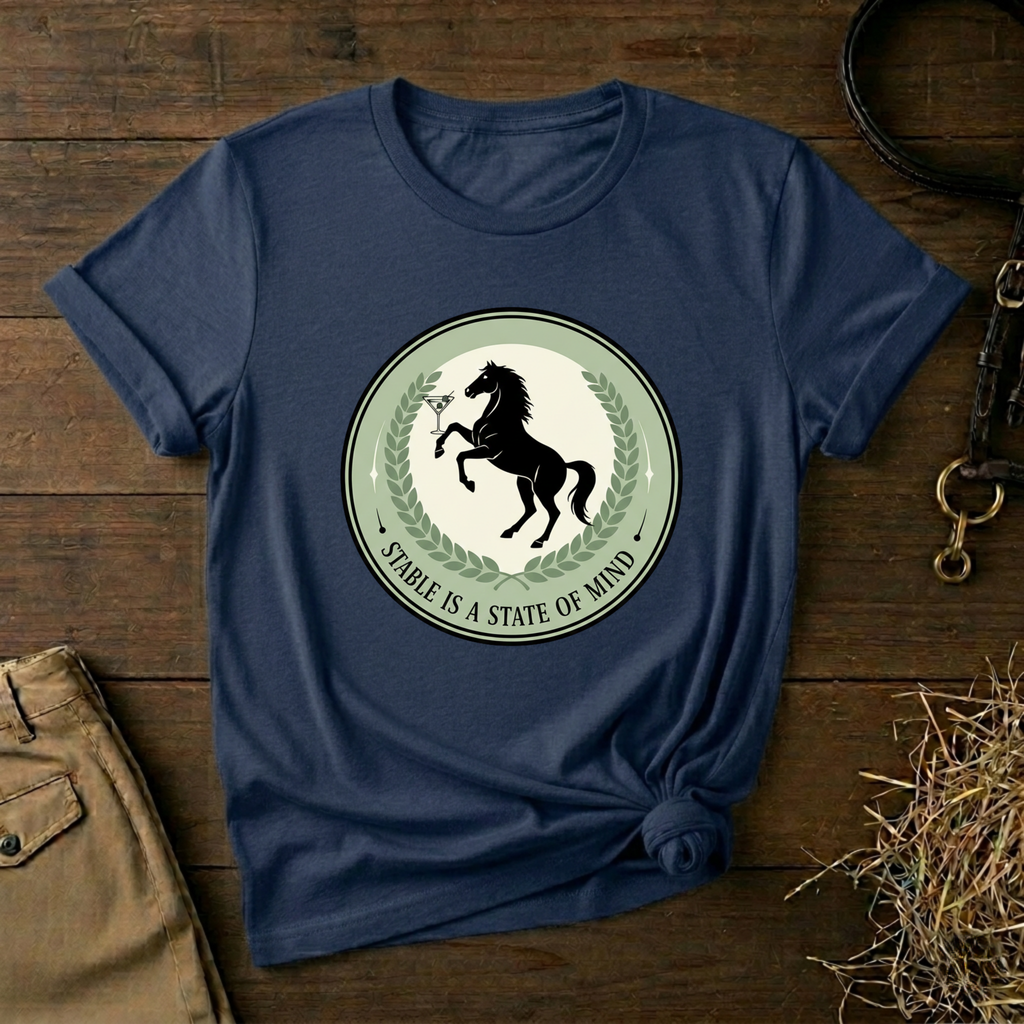 Stable Is a State of Mind Horse T-Shirt