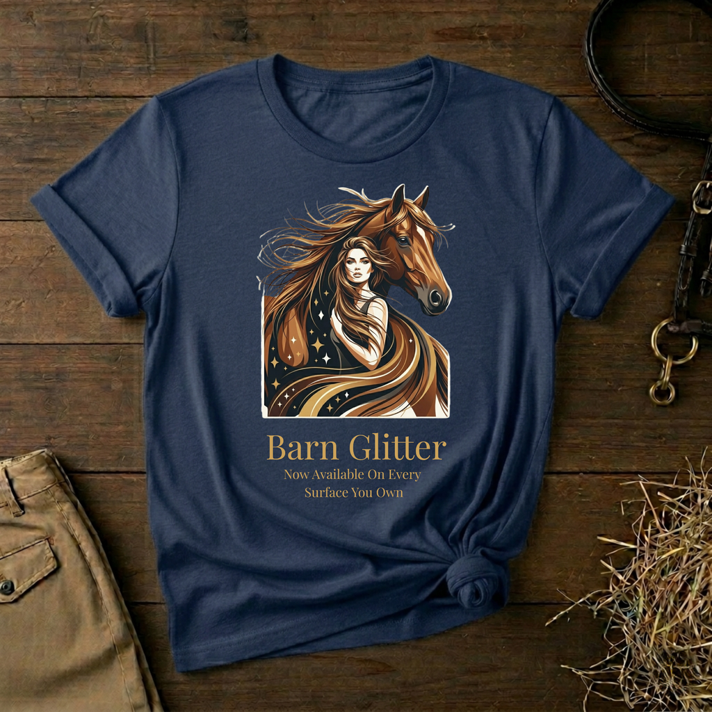 Barn Glitter T-Shirt