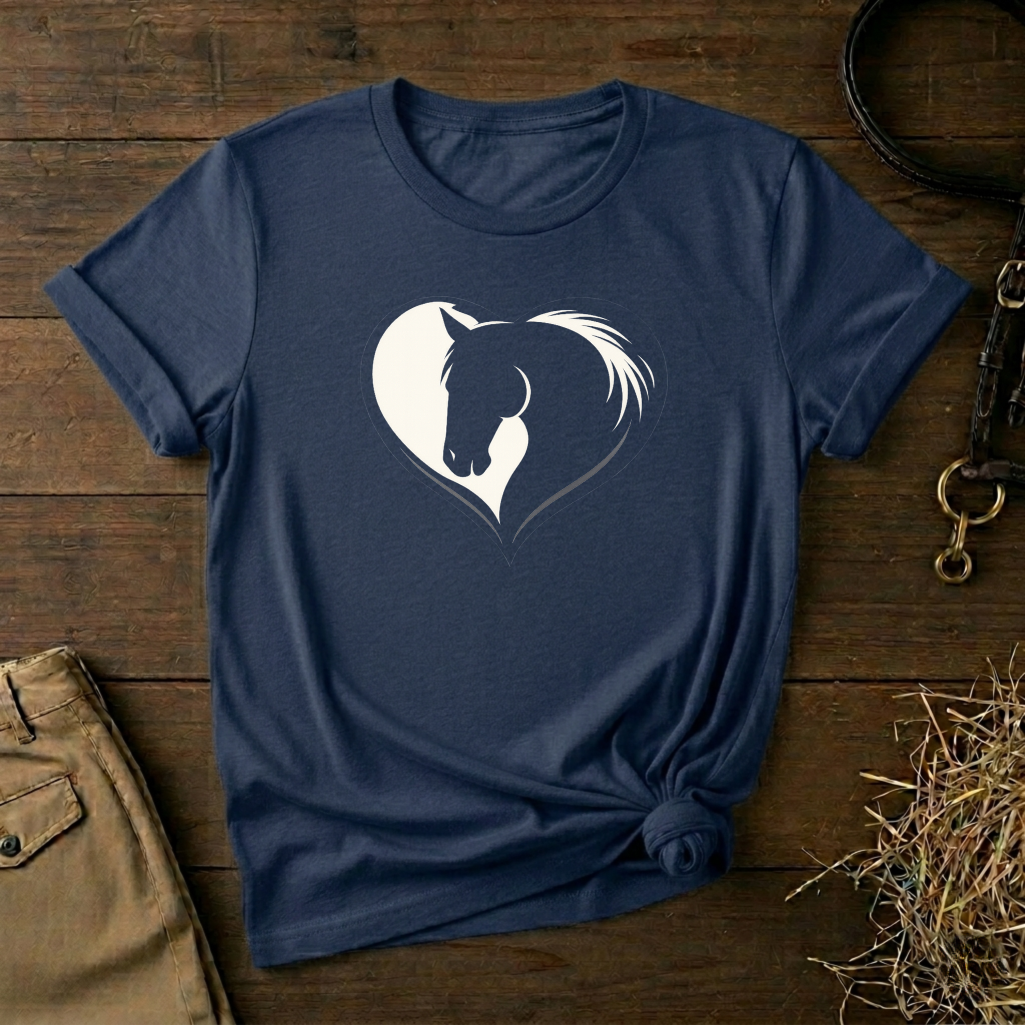 Horse Heart Graphic Tee