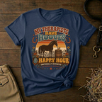 My Therapists Have Hooves & Happy Hour Retro Tee