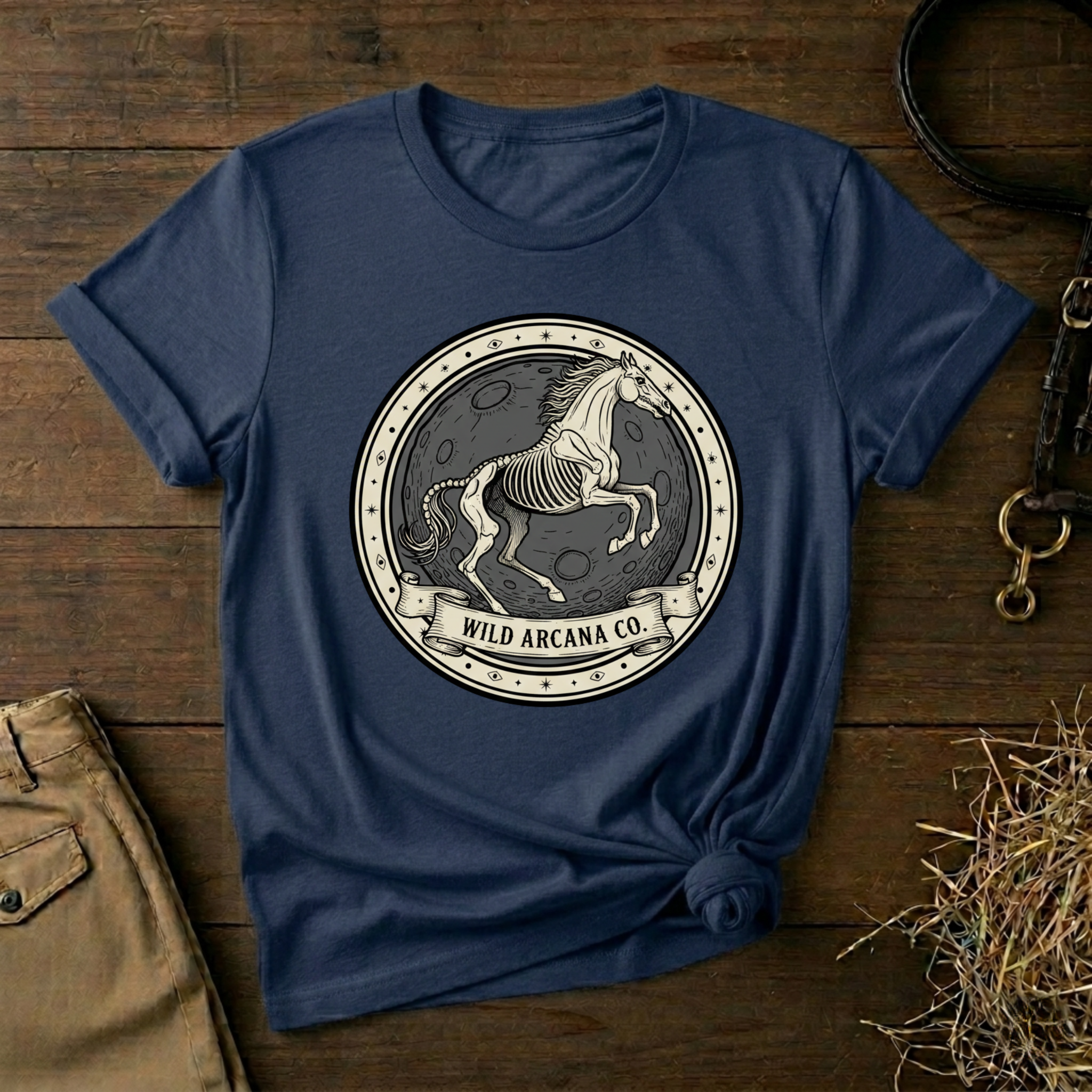 Wild Arcana Co. Retro Moon Graphic T-Shirt
