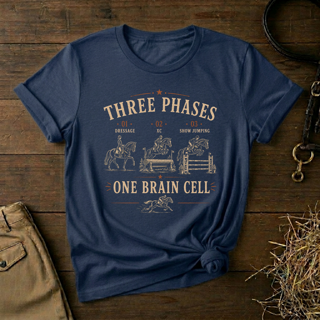 Three Phases One Brain Cell Tee