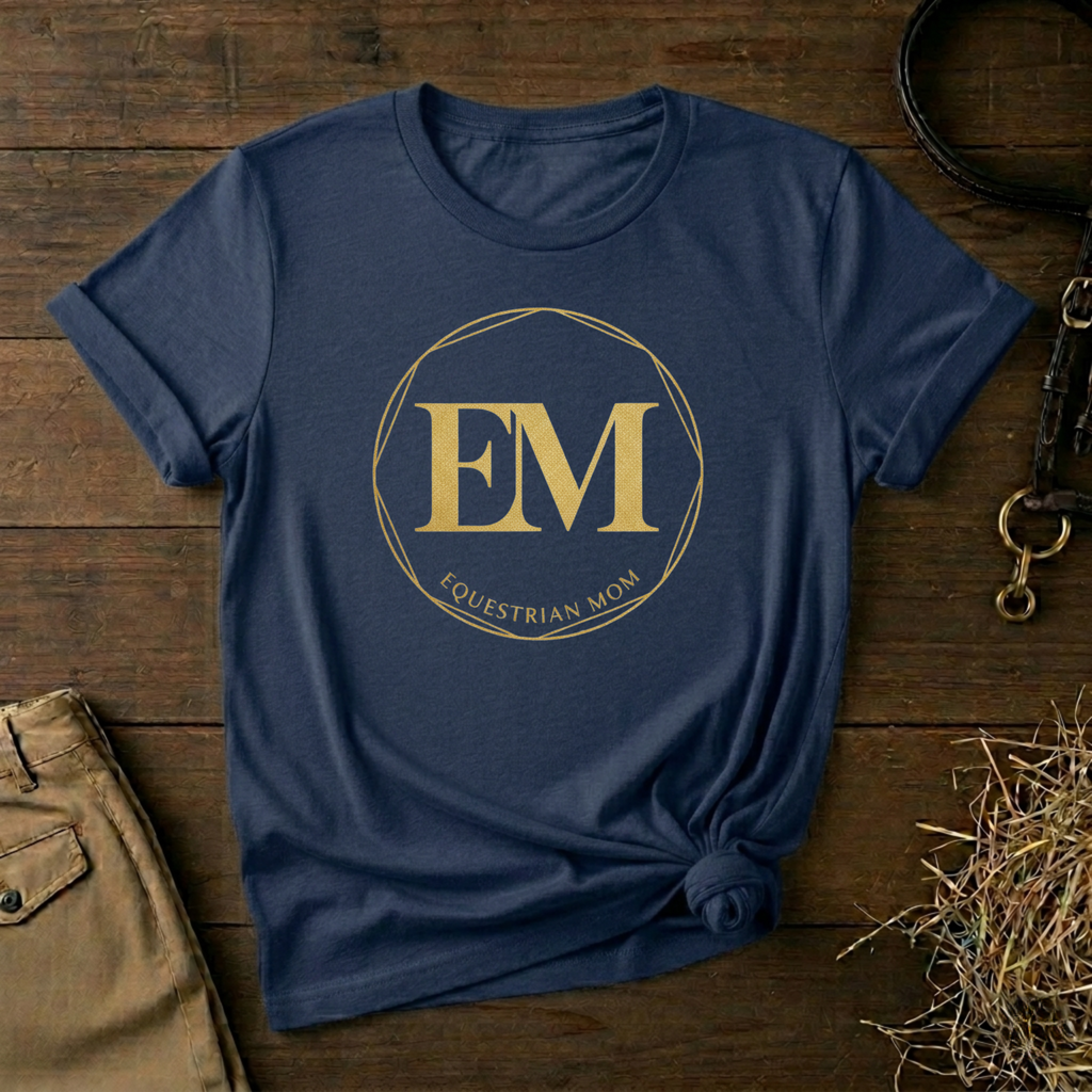 Equestrian Mom Elegant Tee