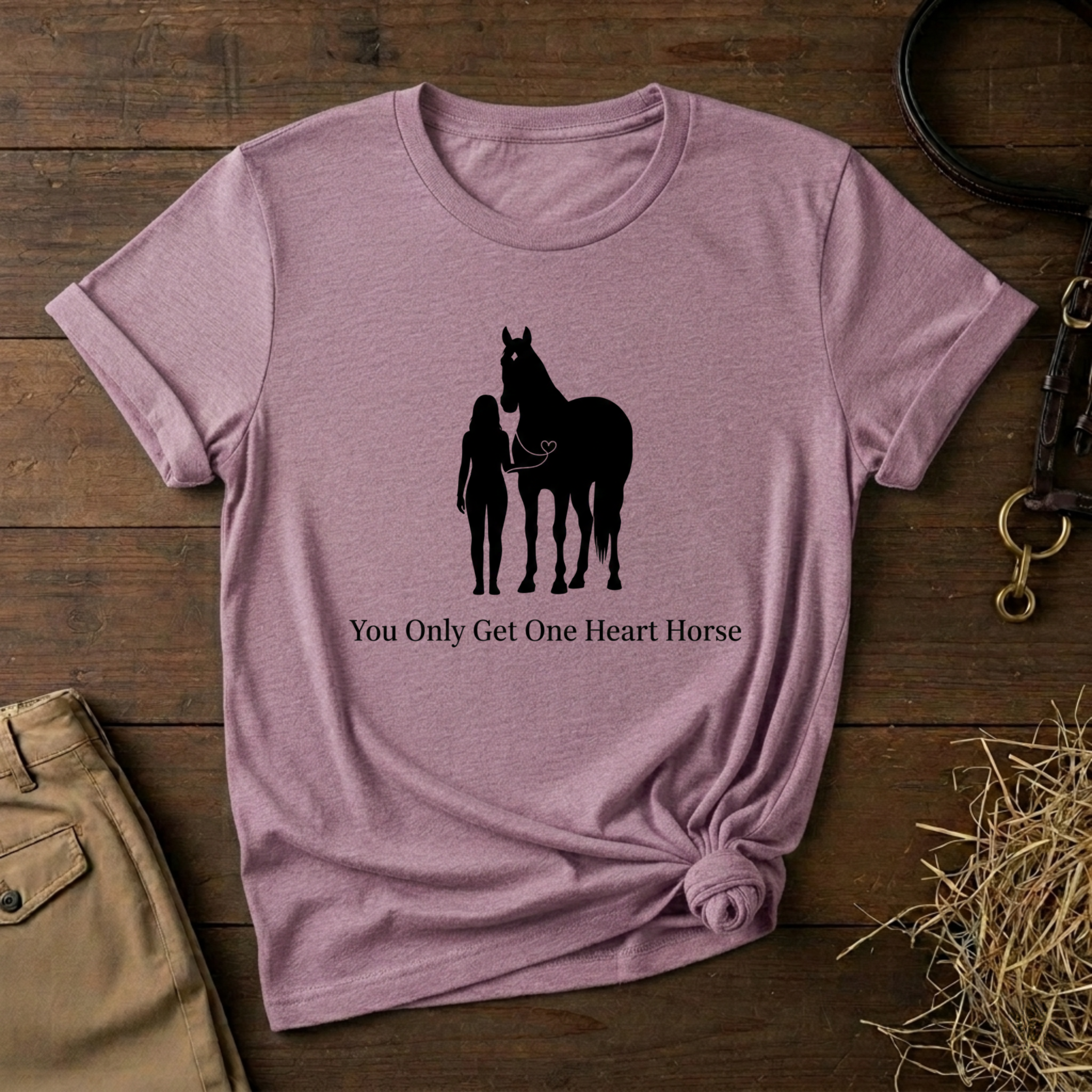 You Only Get One Heart Horse