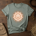 Horseshoe Sun Mandala Tee