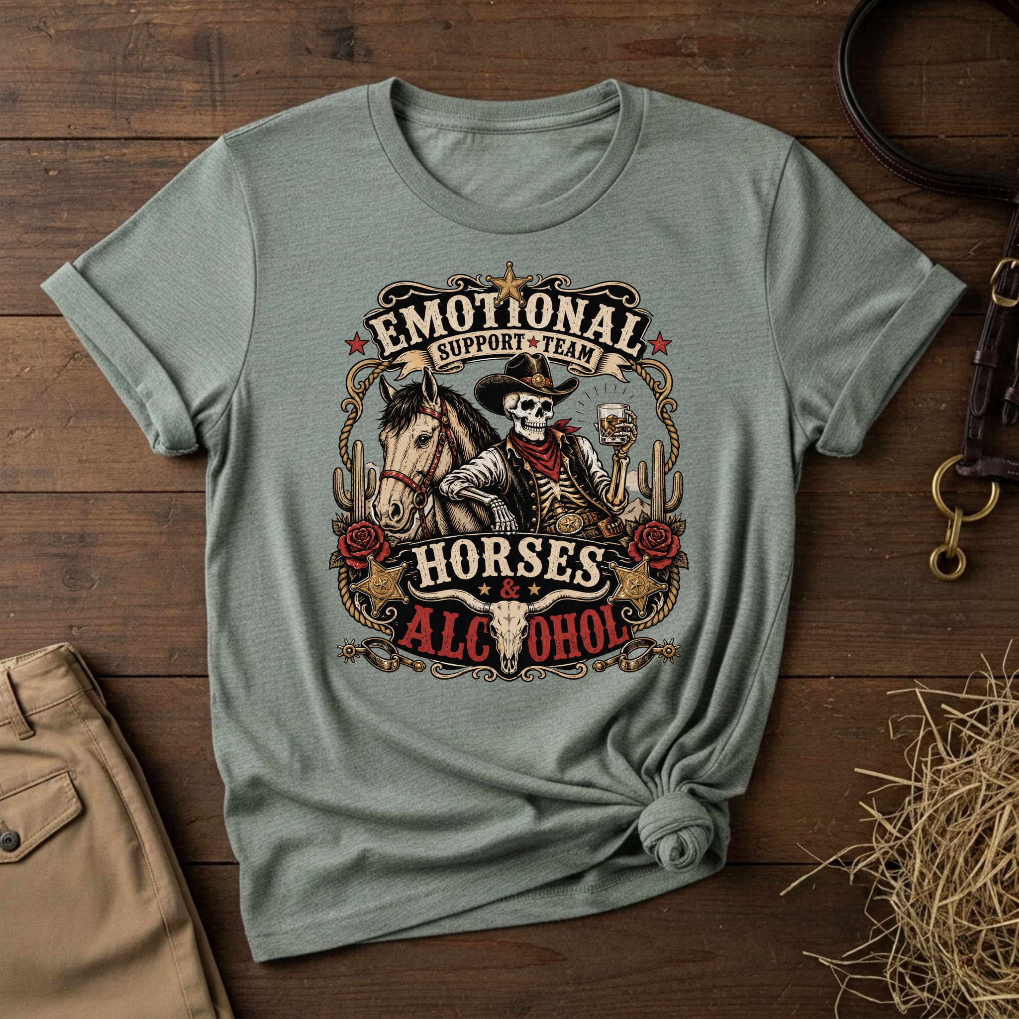 Emotional Support Team Tee