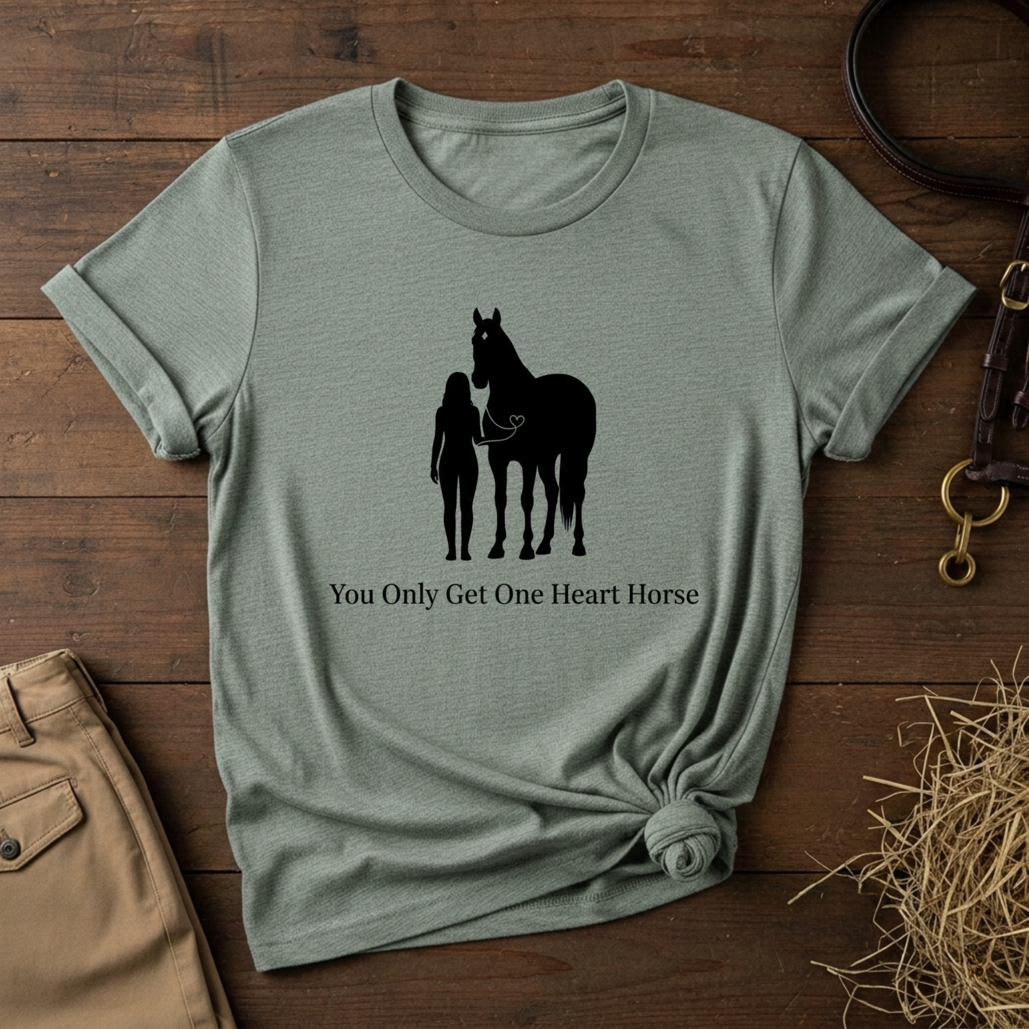 You Only Get One Heart Horse
