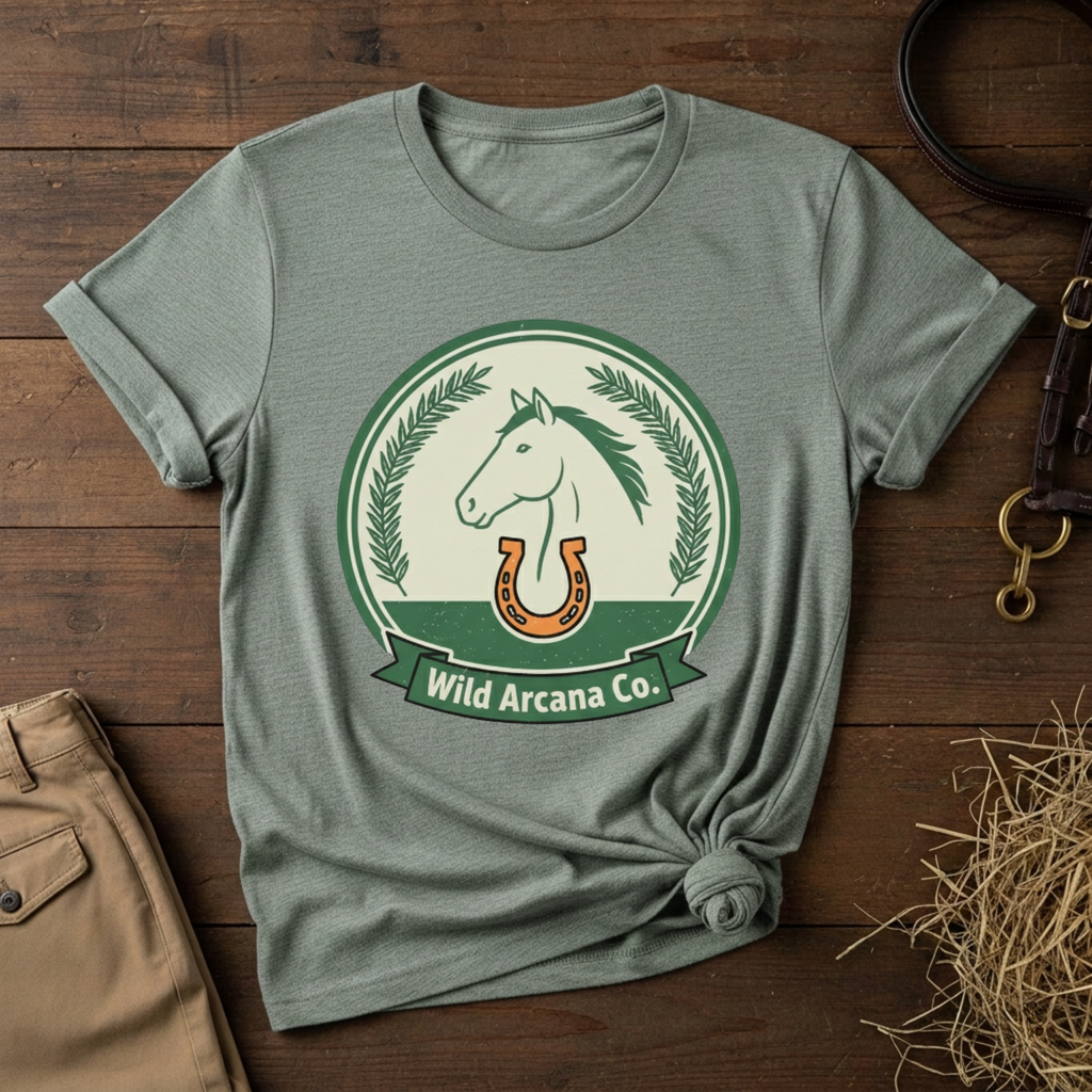 Wild Arcana Co. Rustic Equestrian Tee
