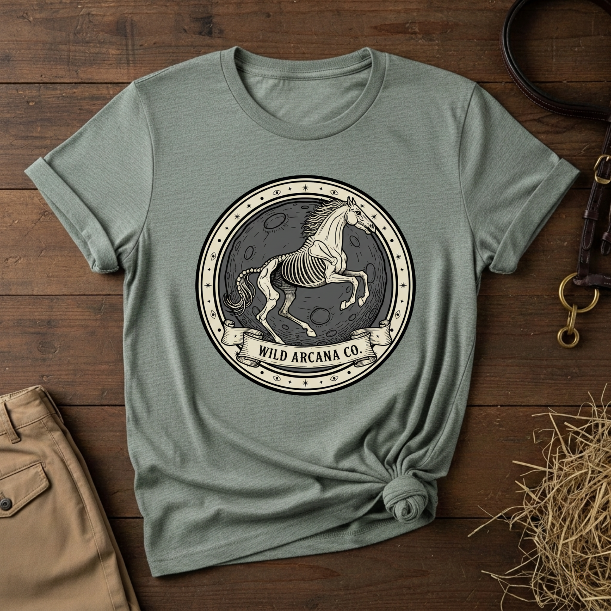 Wild Arcana Co. Retro Moon Graphic T-Shirt