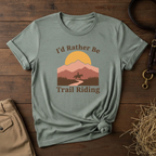 Vintage Mountain Horseback Riding Tee