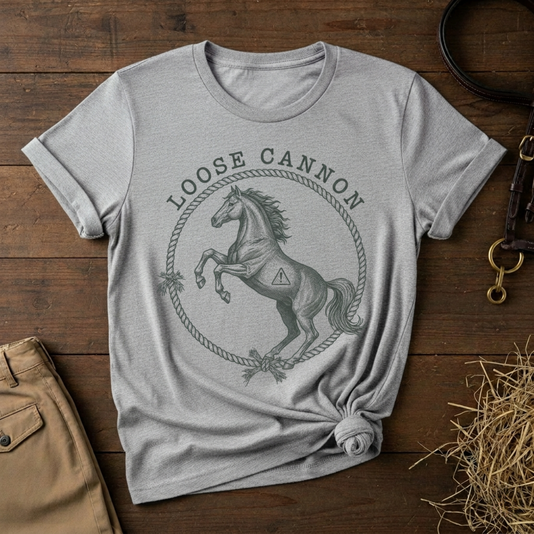 Loose Cannon Horse Graphic Tee
