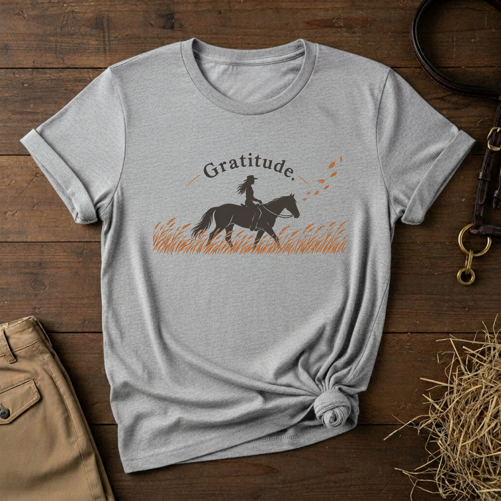 Gratitude Horse Tee