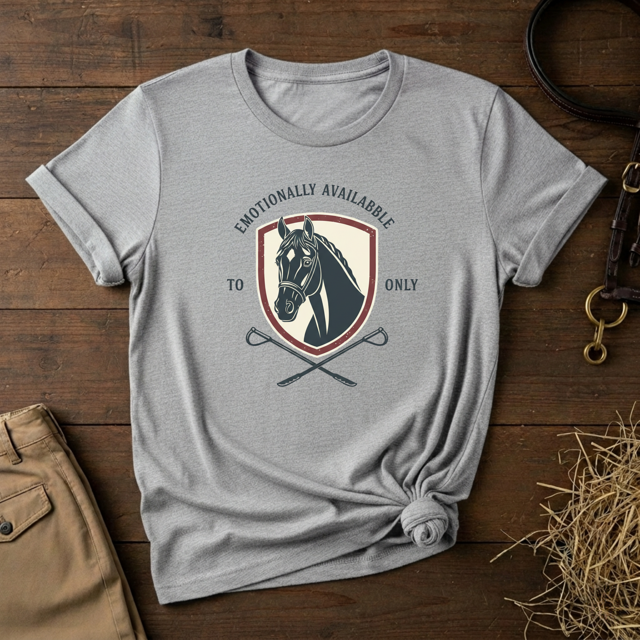 Emotionally Available to Horse Only
