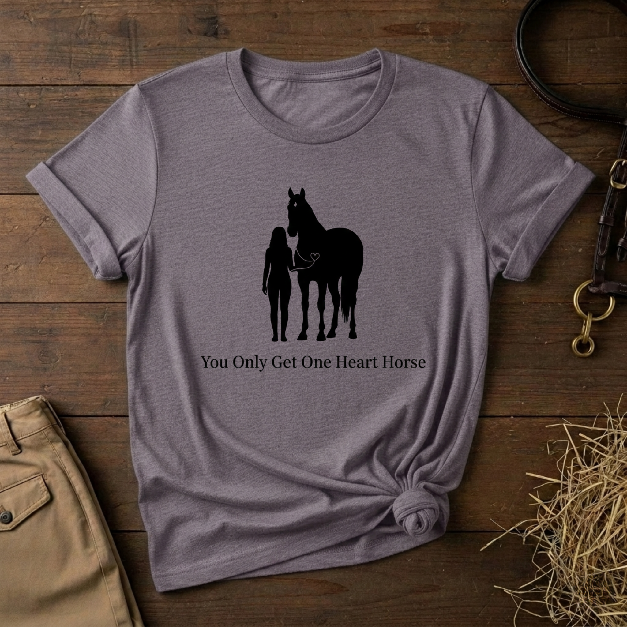 You Only Get One Heart Horse