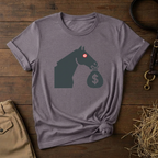 Equestrian Money Bag T-Shirt