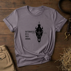 Outsmarted by a Prey Animal - Skull Graphic Tee