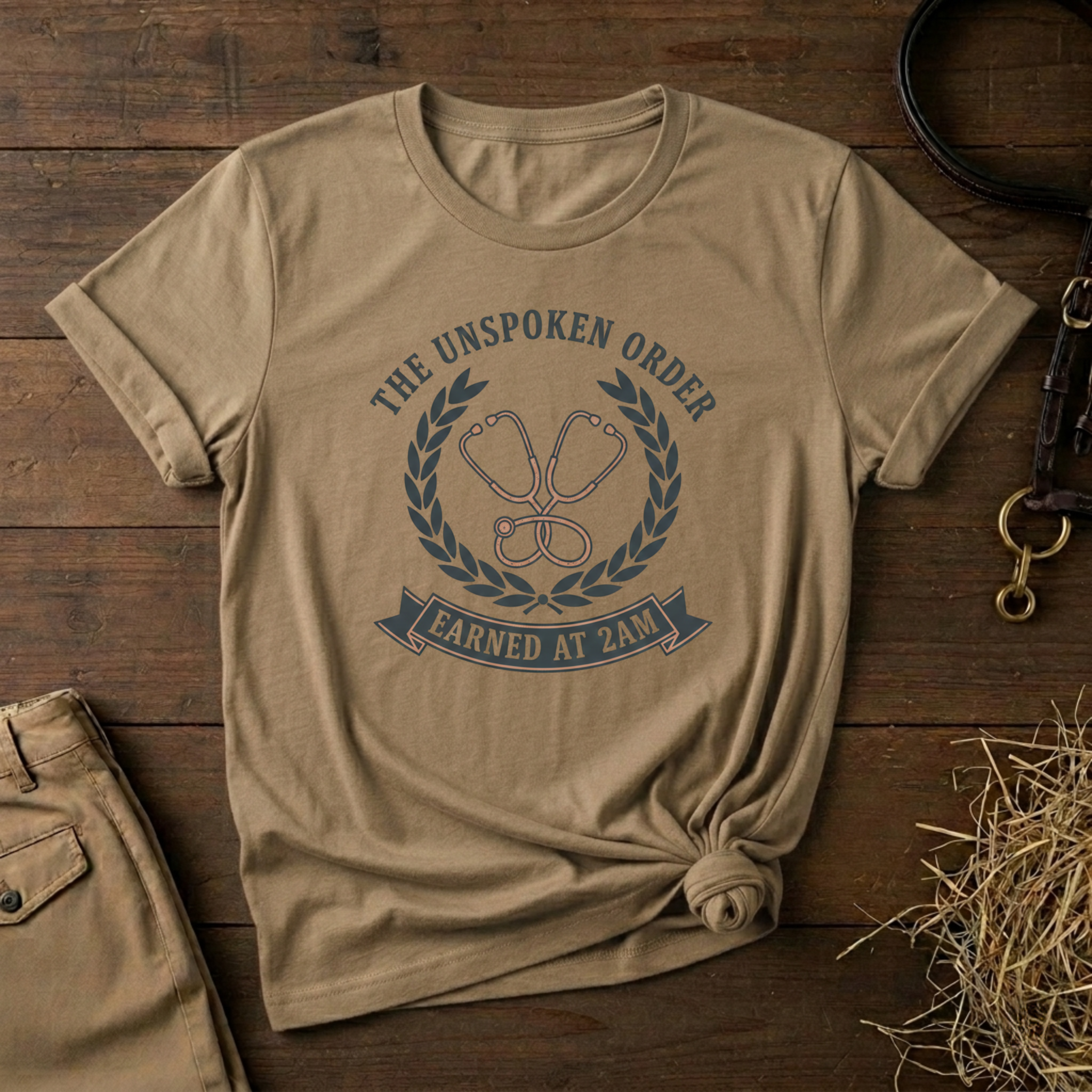 Earned at 2AM, The Unspoken Order Medical Tee