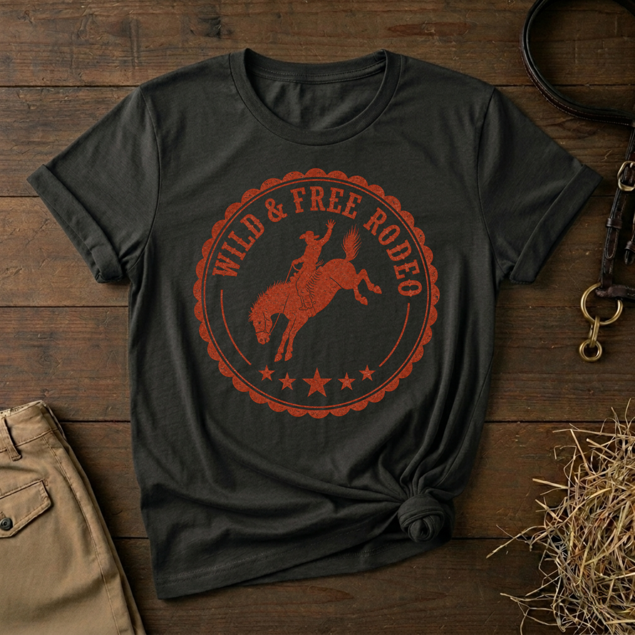 Wild & Free Rodeo Tee