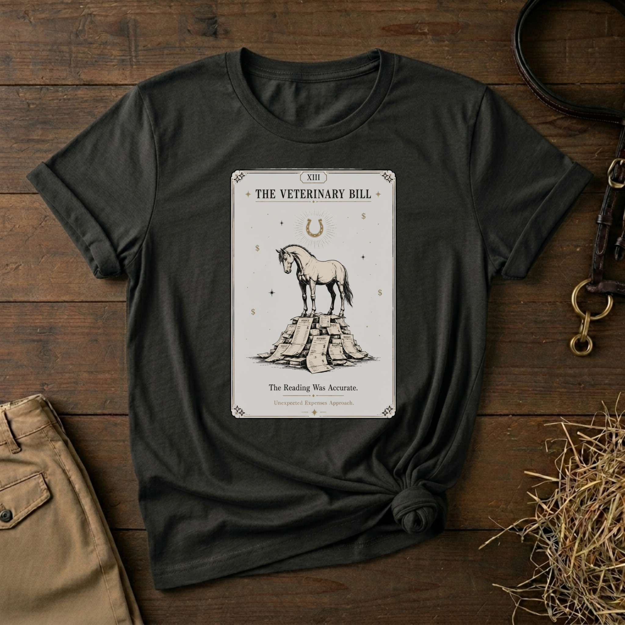 The Veterinary Bill Tarot T-Shirt