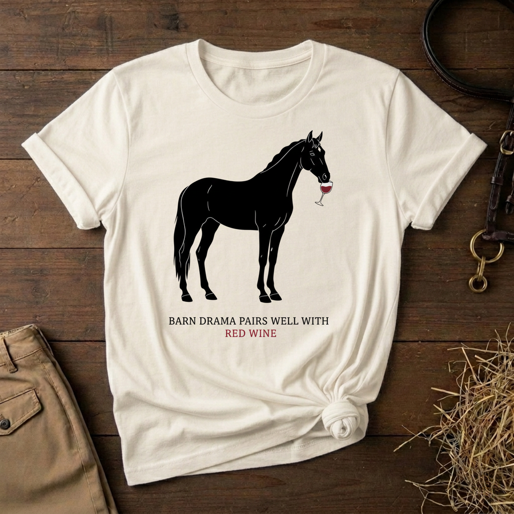 Barn Drama Pairs Well With Red Wine