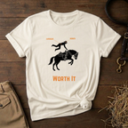 Worth It, Rodeo Equestrian Tee