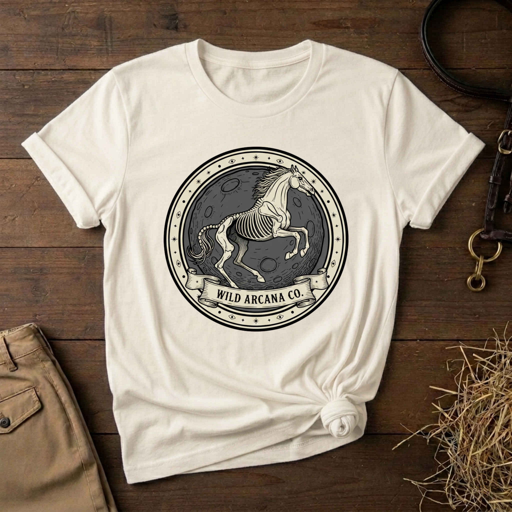 Wild Arcana Co. Retro Moon Graphic T-Shirt