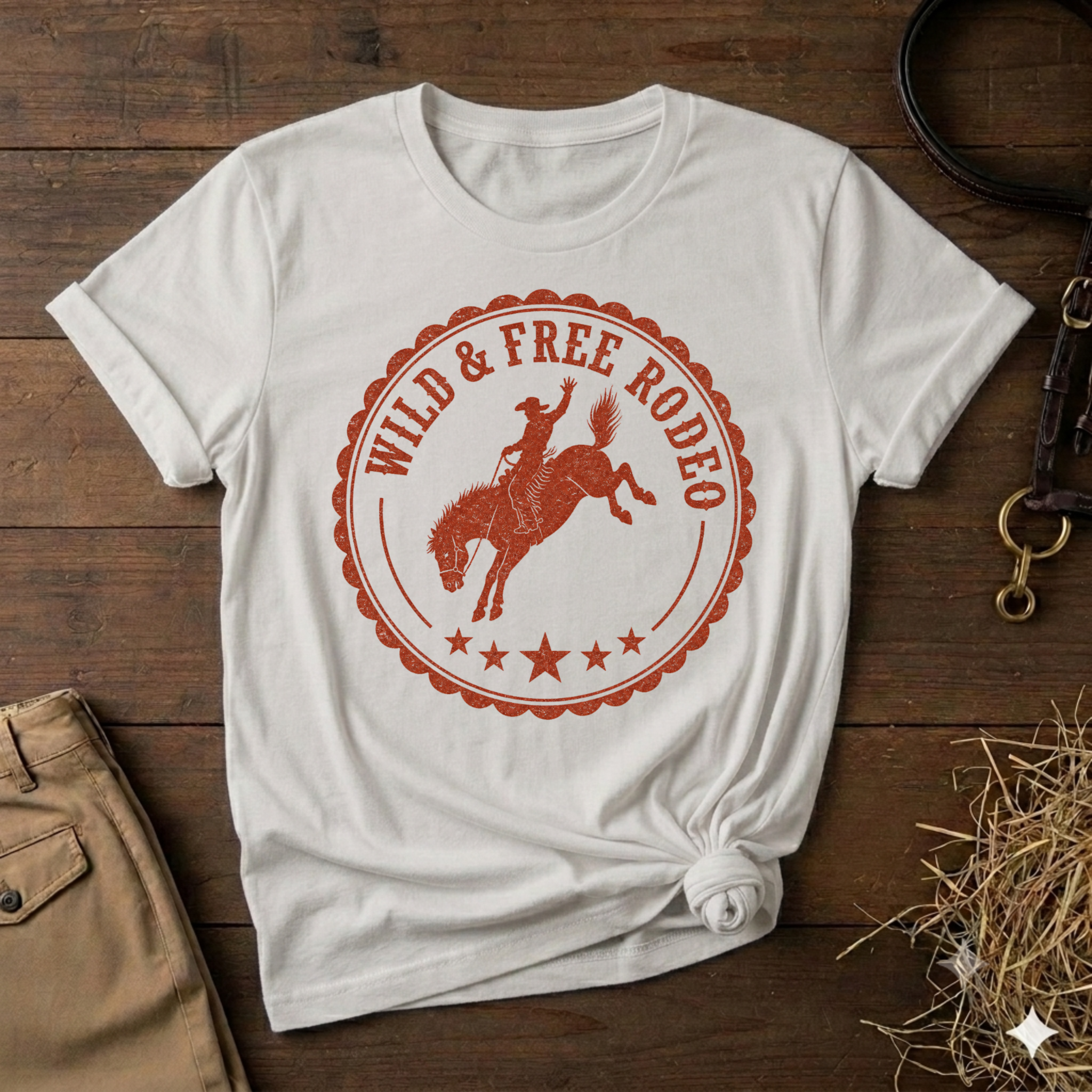 Wild & Free Rodeo Tee