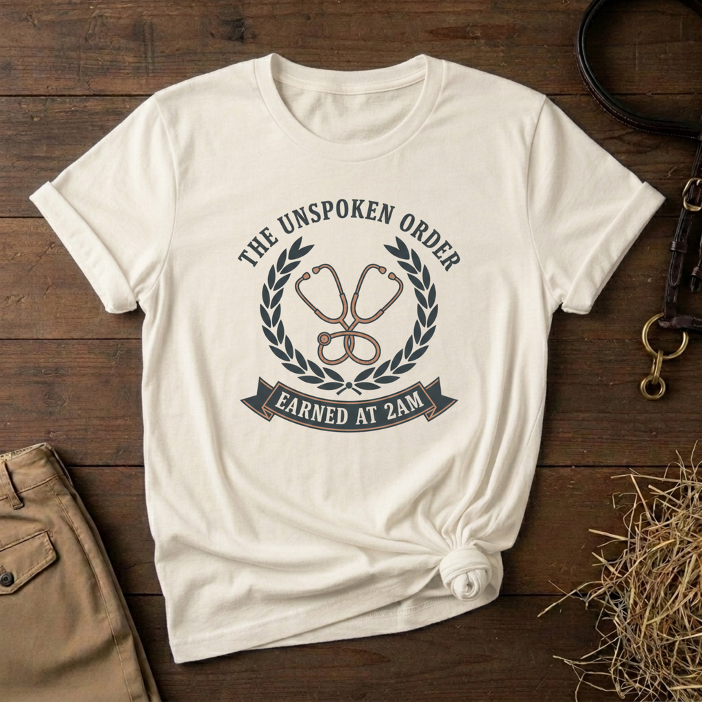 Earned at 2AM, The Unspoken Order Medical Tee