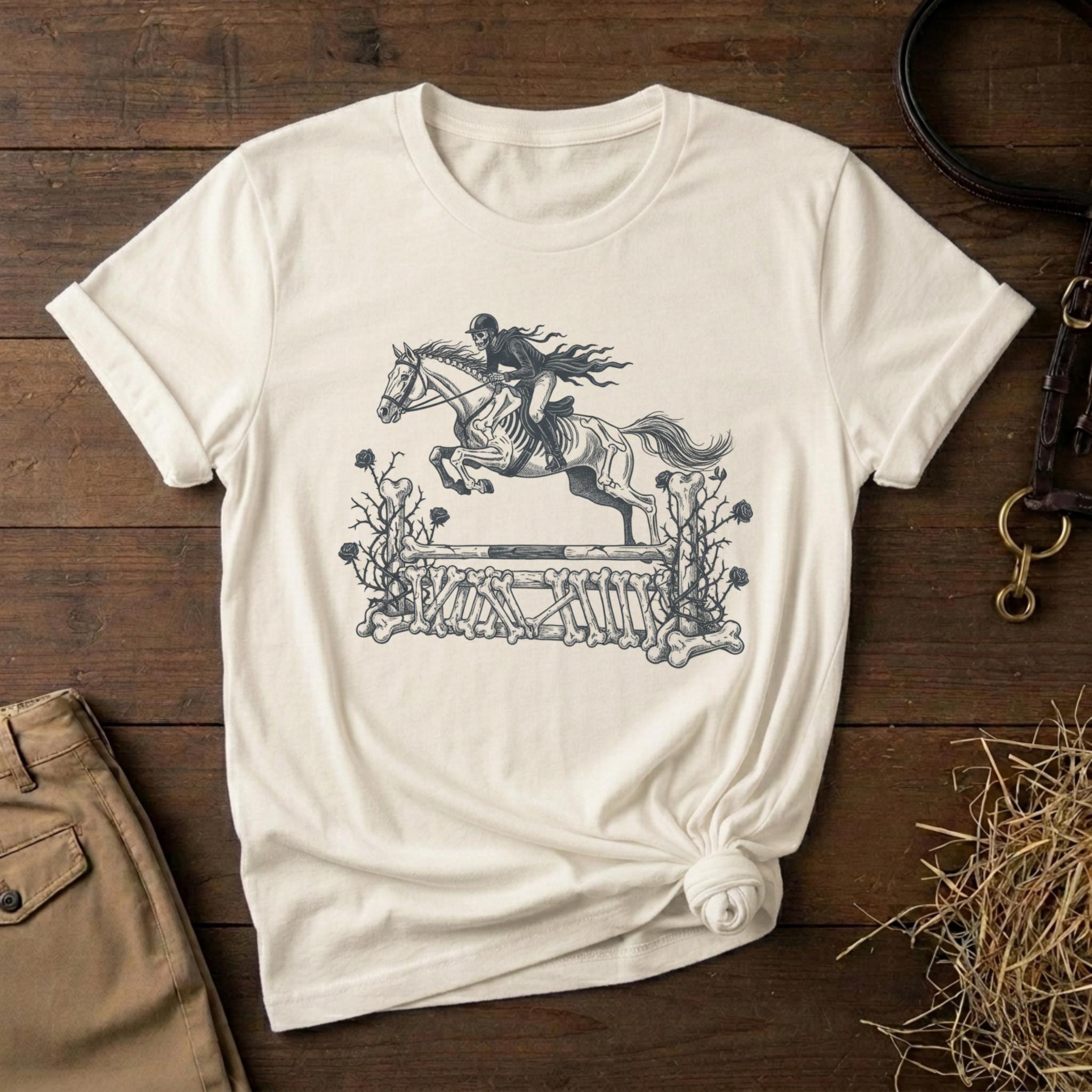 Gothic Equestrian Jump Tee