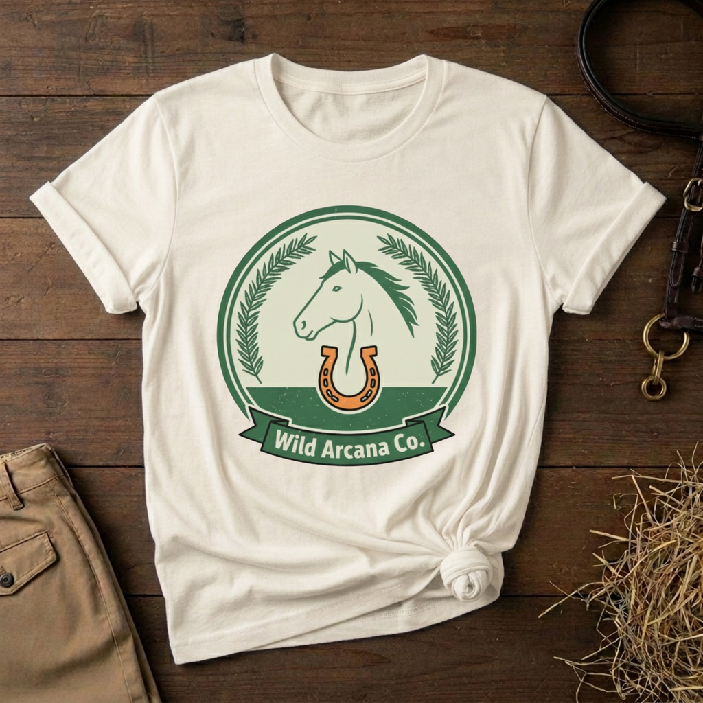 Wild Arcana Co. Rustic Equestrian Tee