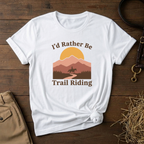 Vintage Mountain Horseback Riding Tee