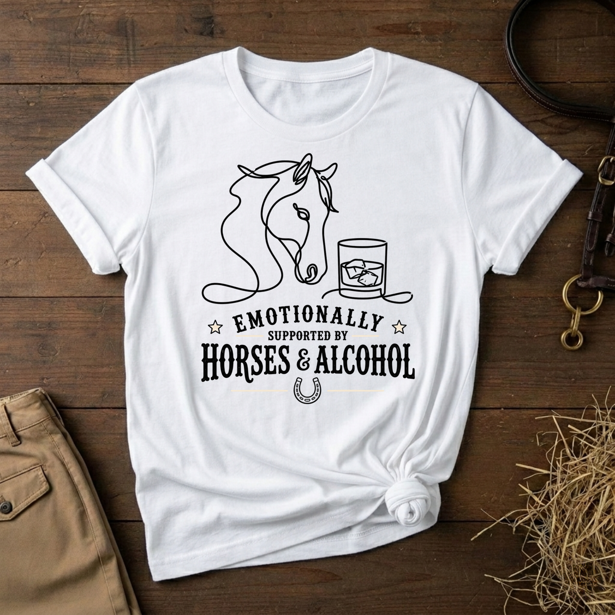 Horse & Whiskey T-Shirt