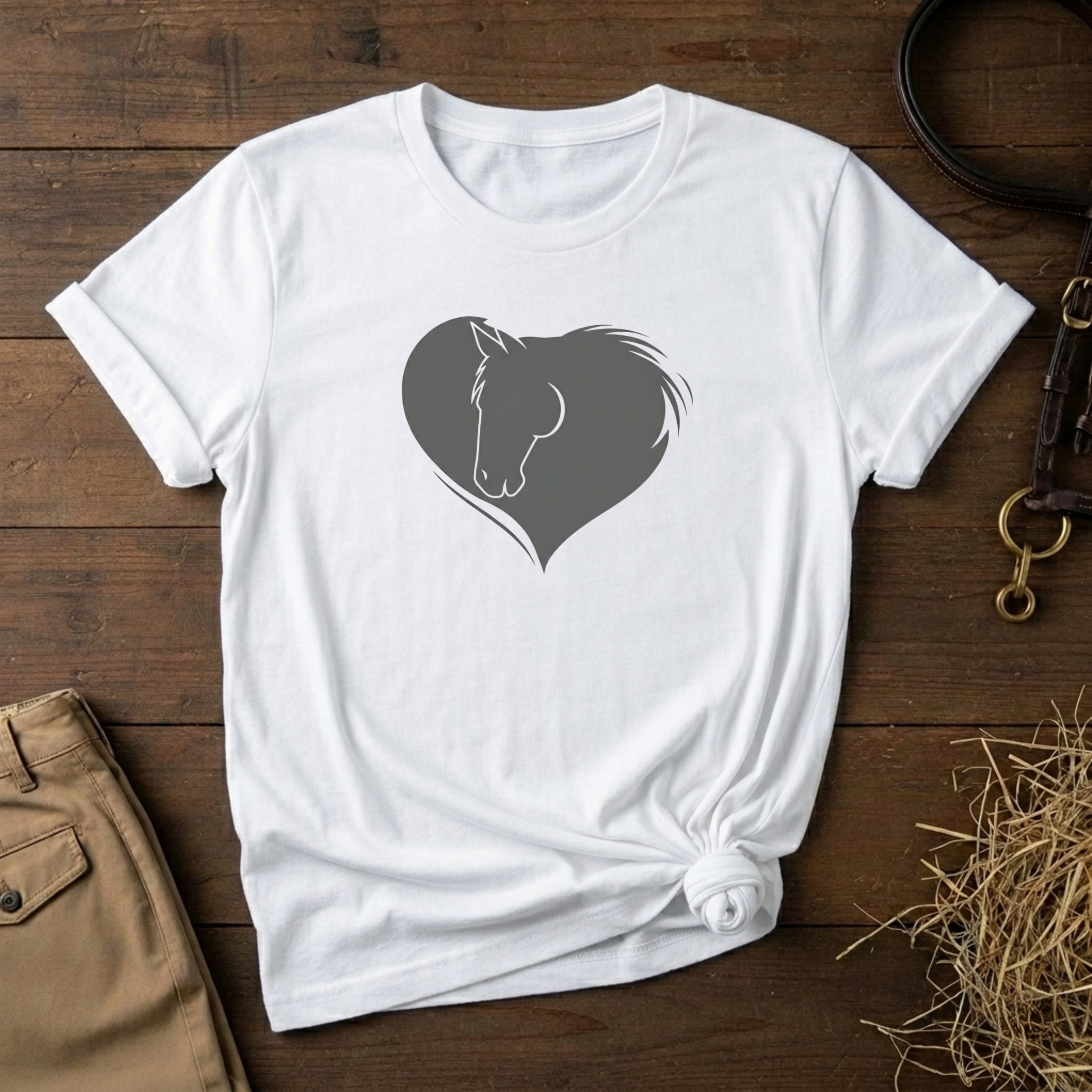 Horse Heart Graphic Tee